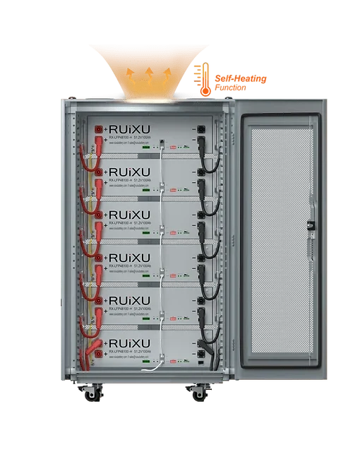 RUiXU Lithium Batteries Kits (RX-LFP48100-H) | 15kWH, 20kWH, 25kWH, 30kWH | Self-Heating