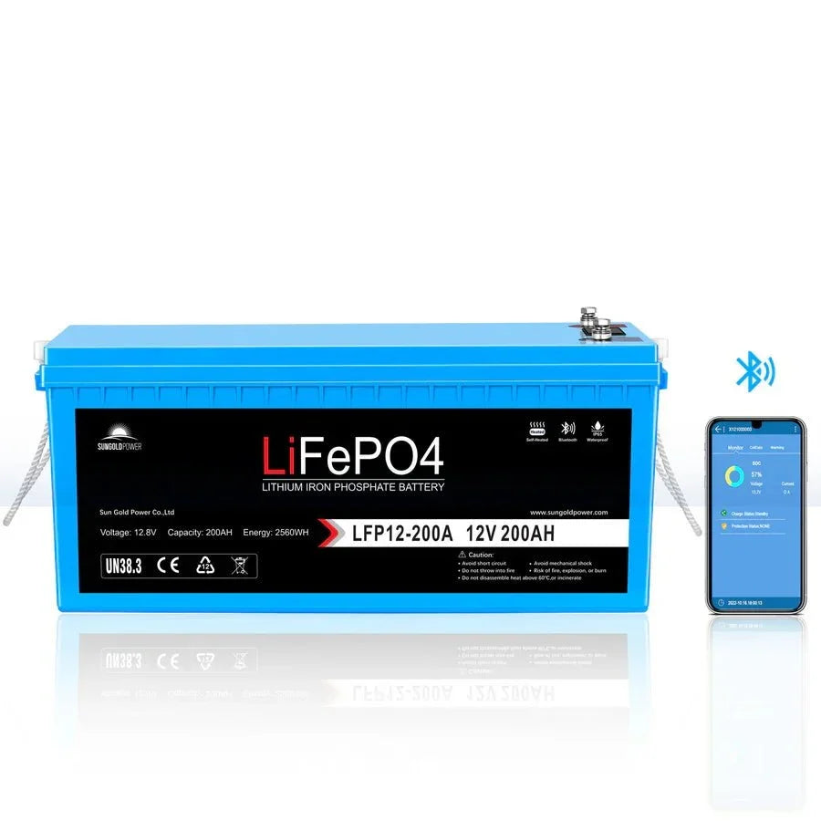 SunGoldPower 4000W DC 12V Split Phase Pure Sine Wave Inverter With Charger