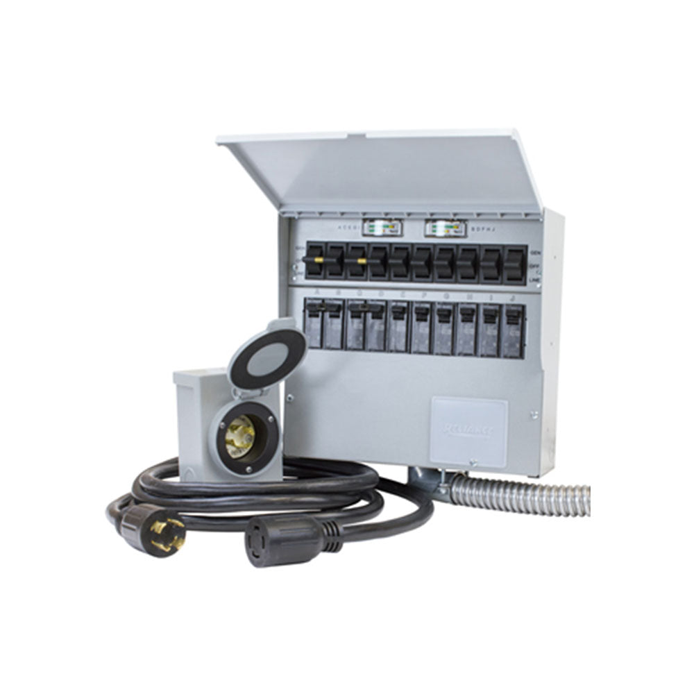 Reliance 310CRK 120/240-Volt 30-Amp 10-Circuit Pro/Tran 2 Transfer Switches