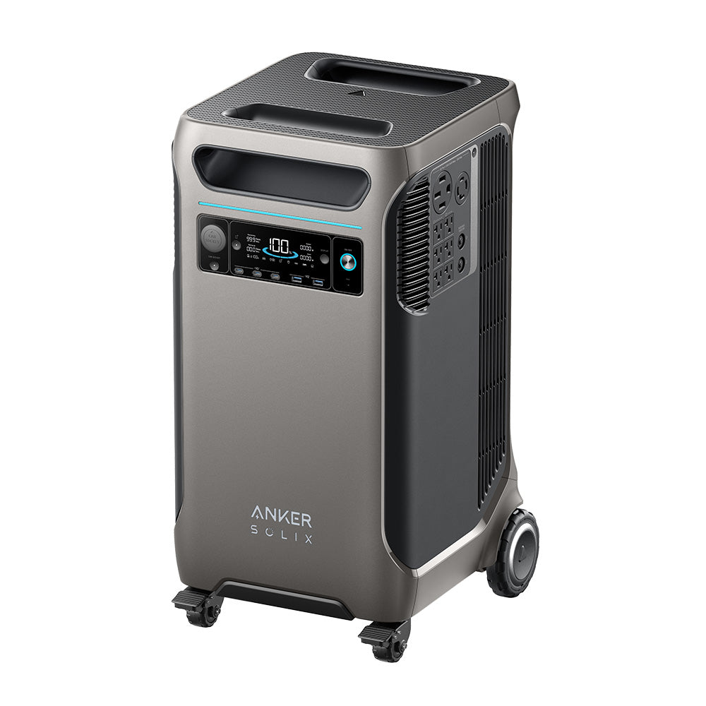 Anker F3800 6000W Output/9000W Peak Portable Power Station for Home Emergency Backup, RVs, Backyard