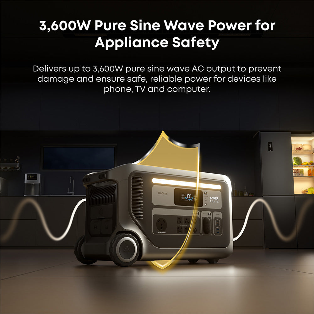 DuroMax XP7000iHT and Anker F3000 + PS400+120V Adapter Bundle