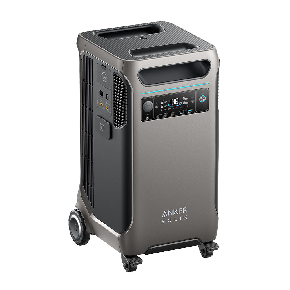 Anker F3800 3840Wh | 6000W Portable Power Station w/ BP3800 Expansion Battery & 400W Solar Panel