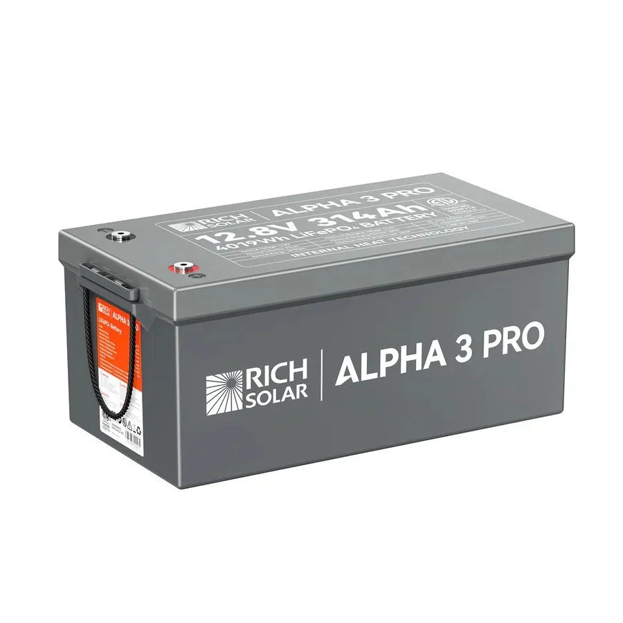 Rich Solar Alpha 3 12V 300Ah Lithium Iron Phosphate Battery