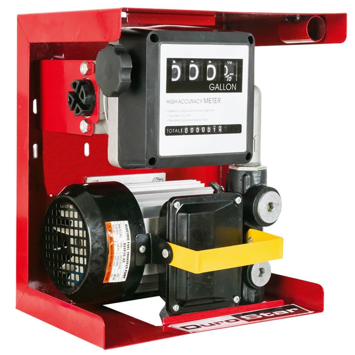 DuroStar DSTP15-AC 110-Volt 16-Gpm Cast Iron Bronze Rotor Fuel Transfer Pump