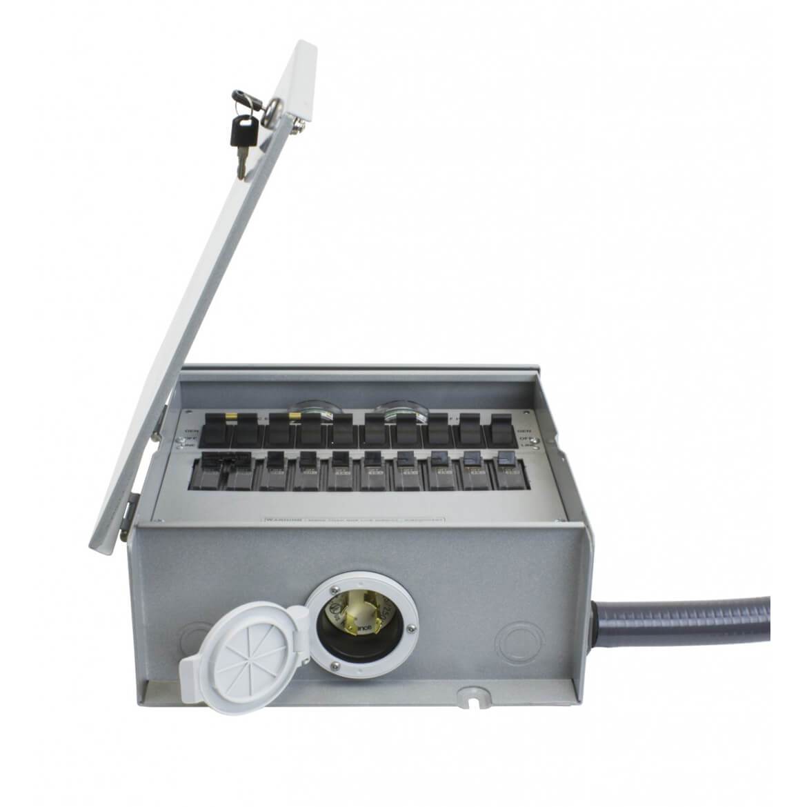 Reliance R310A 120/240-Volt 30-Amp 10-Circuit Pro/Tran Outdoor Transfer Switch