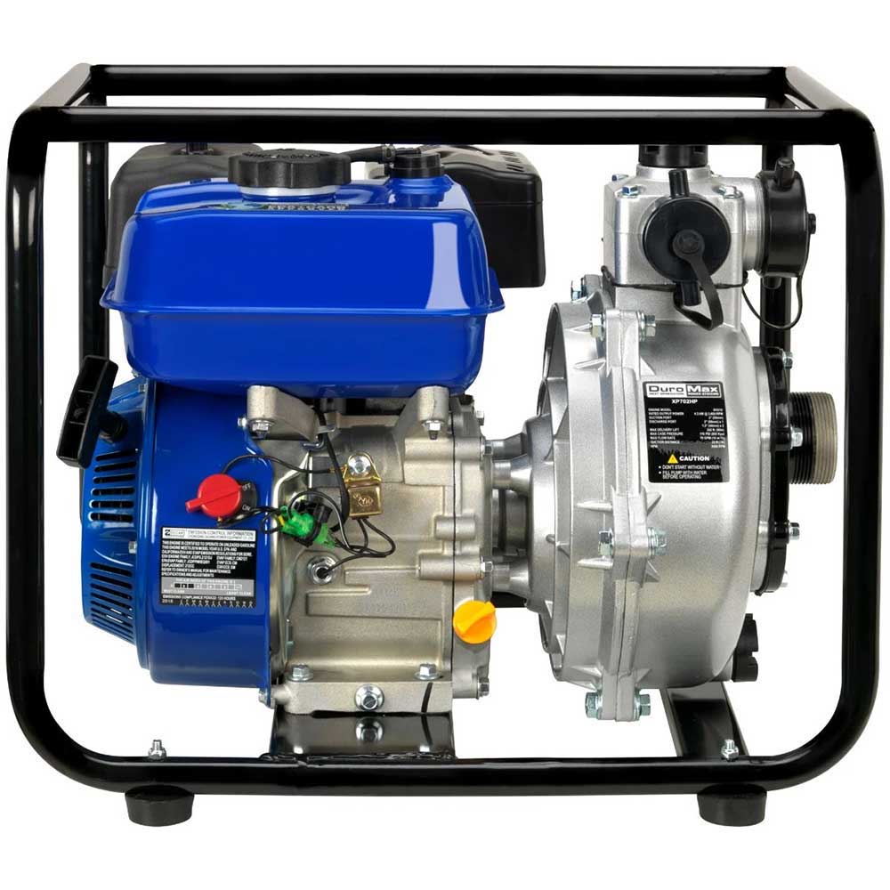 DuroMax XP702HP-SHK 208cc 70 GPM 2" Gas Engine Water Pump Kit