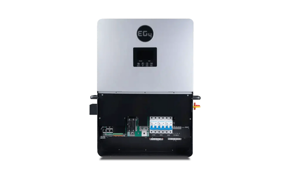 BigBattery NEXUS 51.2V 15kWh LiFePO4 Battery + EG4 6000XP 6000W 48V Split Phase Off-Grid Inverter Kit