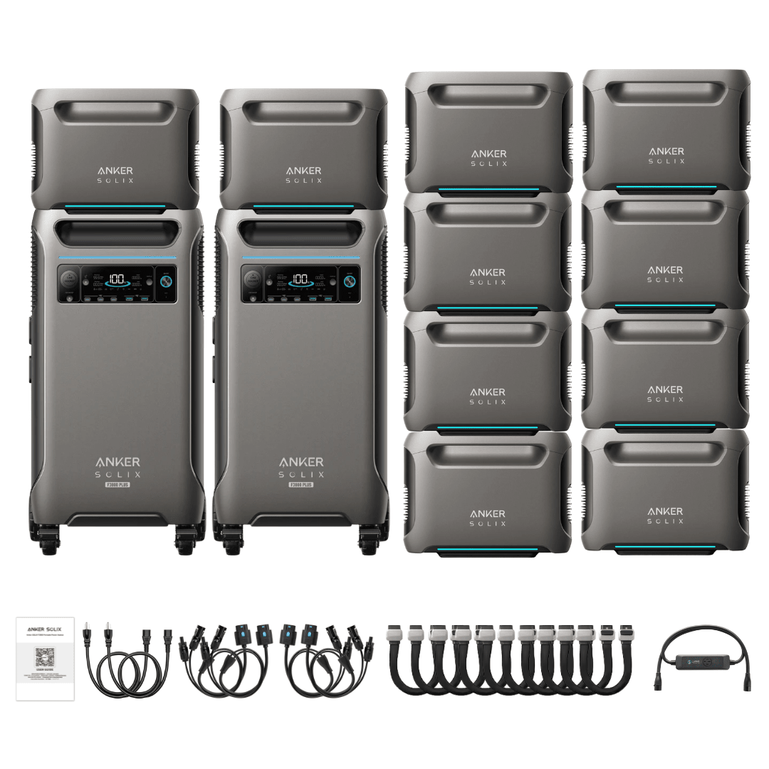 [Double Kit] Anker SOLIX F3800 Plus + Expansion Batteries