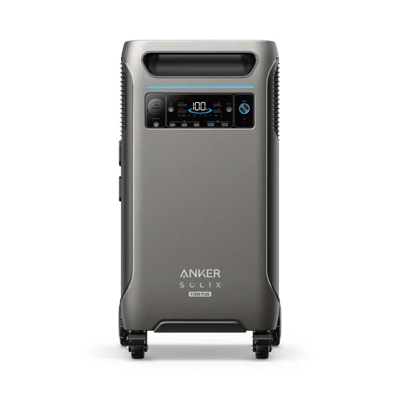 Anker SOLIX F3800 Plus Portable Power Station + 400W Portable Solar Panel