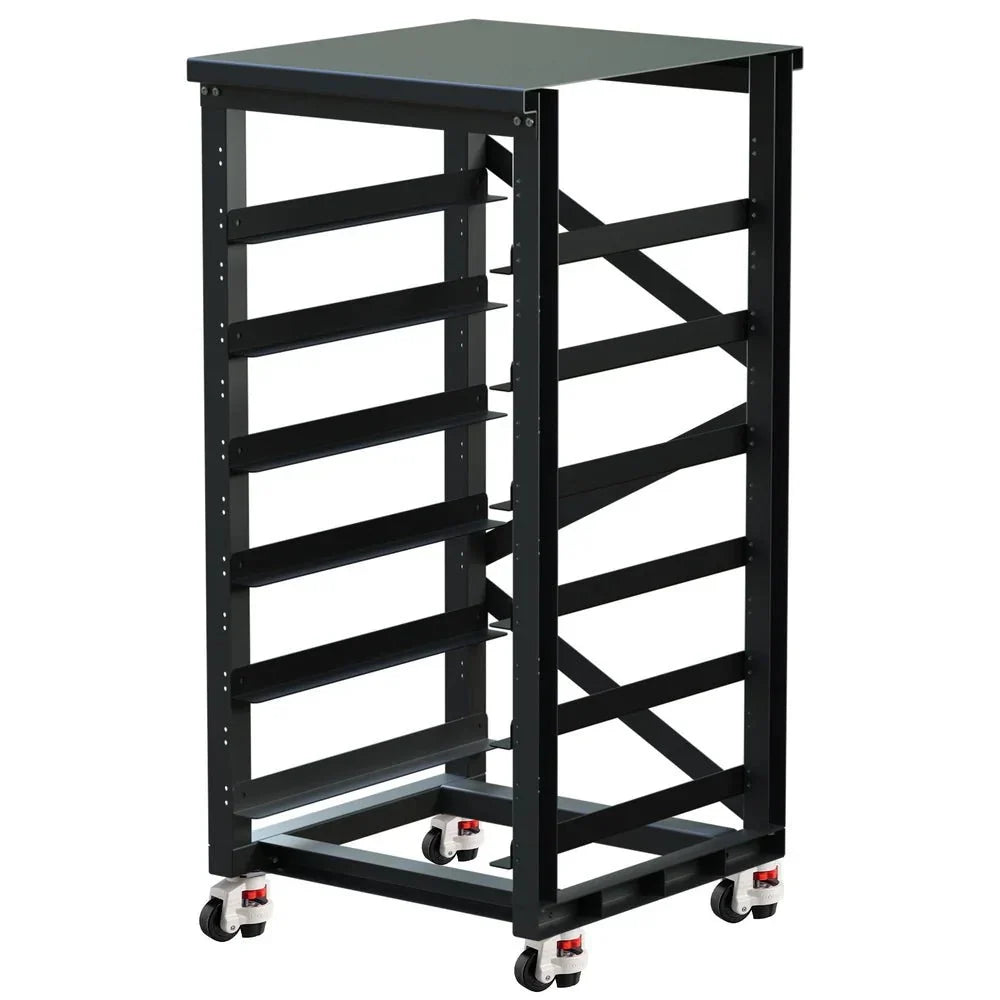 ECO-WORTHY 6-Layer 19 Inch Rack for 3U Server Rack Battery
