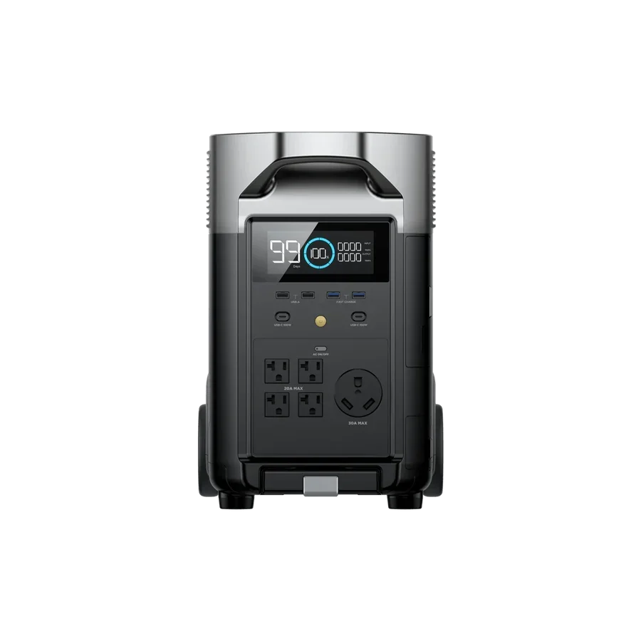 EcoFlow DELTA Pro + 400W Portable Solar Panels
