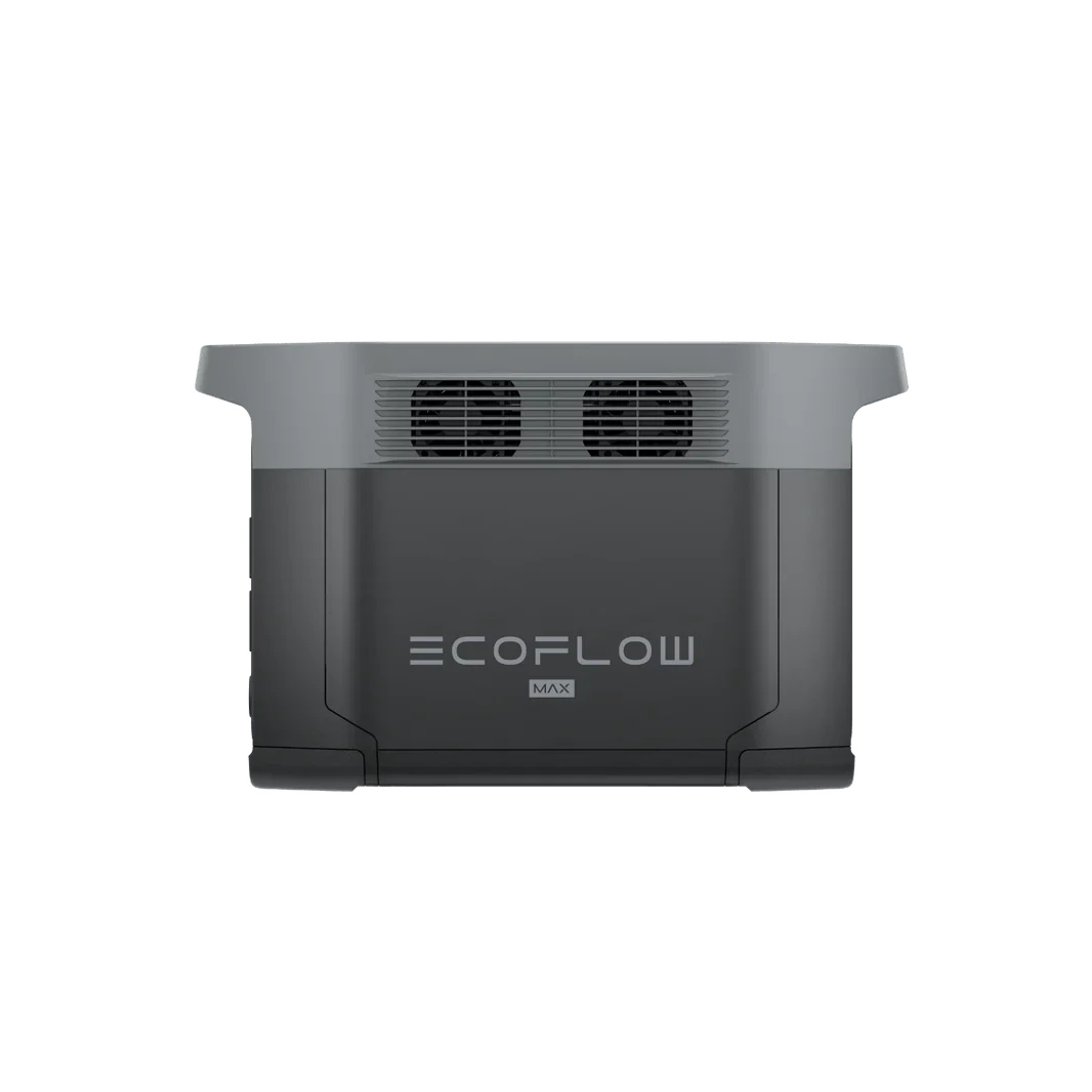 EcoFlow Delta 2 Max 2048Wh 2400W LiFePO4 Solar Generator + 200W Portable Monocrystalline Solar Panels Kit