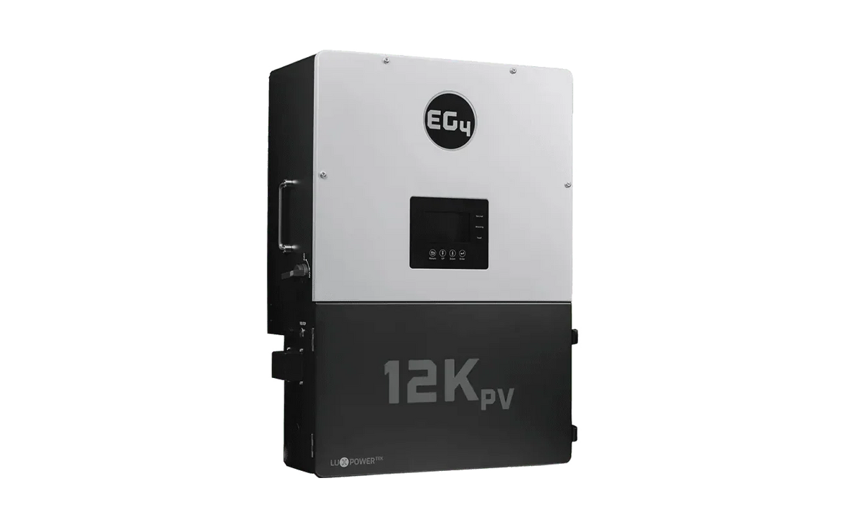 EG4 48V PowerPro LiFePO4 Battery (14.3kWh-85.8kWh) + 12kPV 8000W 48V Split Phase Hybrid Inverter