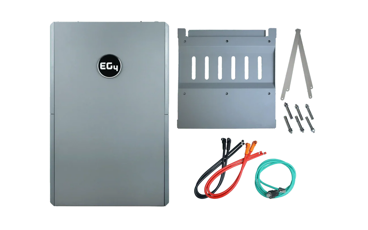 EG4 48V PowerPro LiFePO4 Battery (14.3kWh-85.8kWh) + FlexBoss18 13kW 48V Split Phase AC Hybrid Inverter