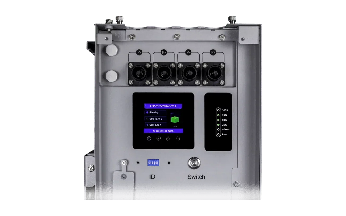 EG4 48V PowerPro LiFePO4 Battery (14.3kWh-85.8kWh) + FlexBoss18 13kW 48V Split Phase AC Hybrid Inverter