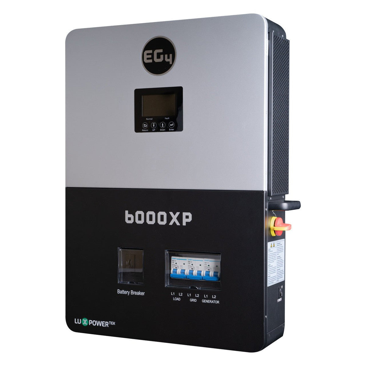EG4 6000XP Off-Grid Inverter | 6000W Output | 8000W PV Input | 48V Split Phase Hybrid Solar Inverter