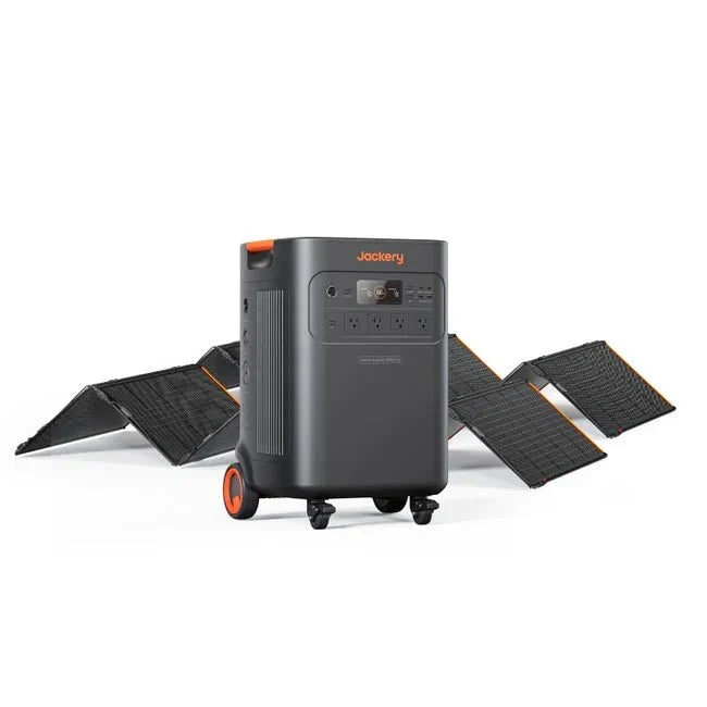 Jackery Explorer 5000 Plus Solar Generator + 2 x SolarSaga 500 X