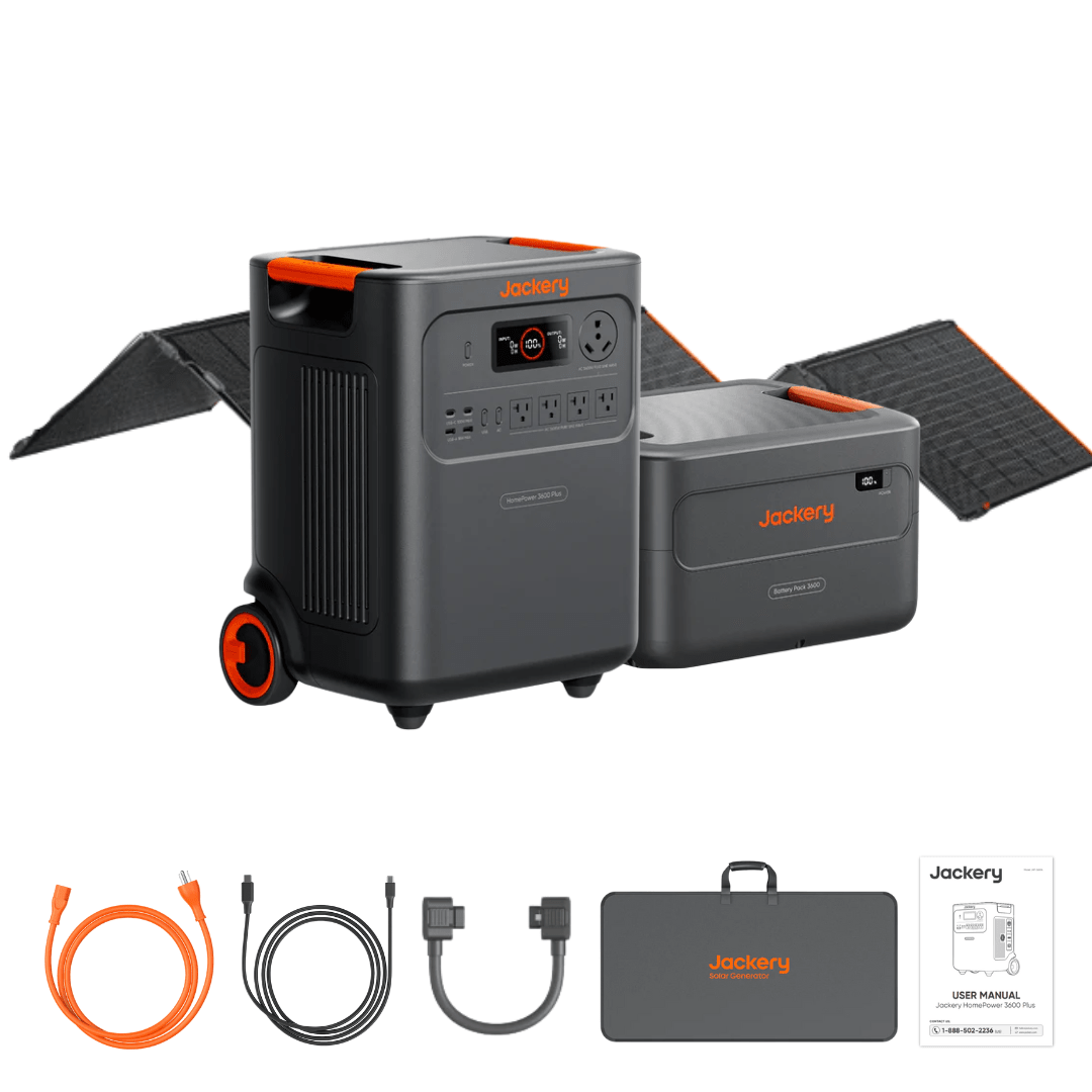 Jackery HomePower 3600 Plus Portable Power Station