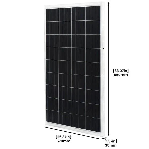 Natures Generator 2 x 100W Monocrystalline Power Panel