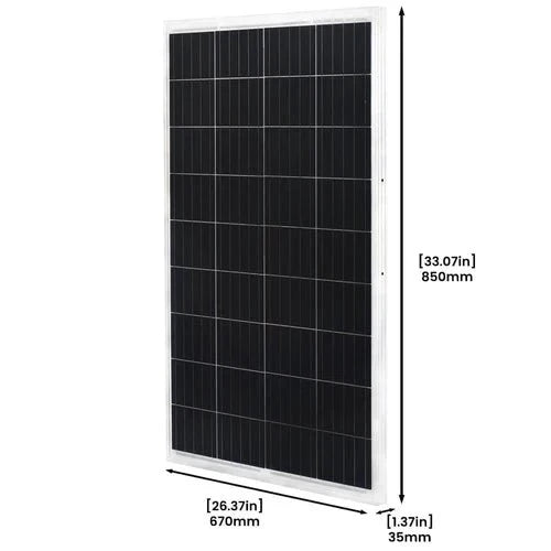Natures Generator 2 x Lithium 3600 Solar Generator With 4 x 410W Monocrystalline Solar Panel