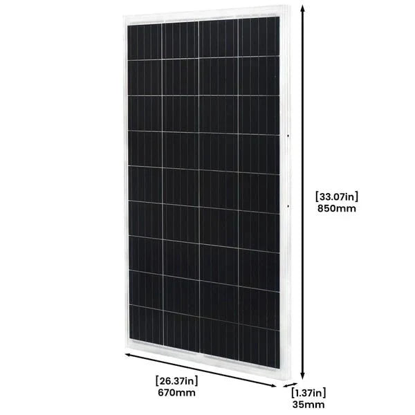 Natures Generator Lithium 3600 Pod With 2 x 100W  Monocrystalline Solar Panels