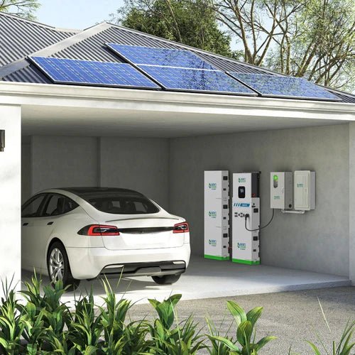 Natures Generator MyGrid 10K Solar Generator With 4 x 410W Rigid Solar Panels + 50A Automatic Transfer Switch