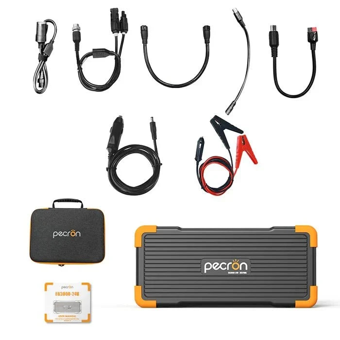 Pecron EB3000-24V 3072Wh Expansion Battery (for E2000LFP only)