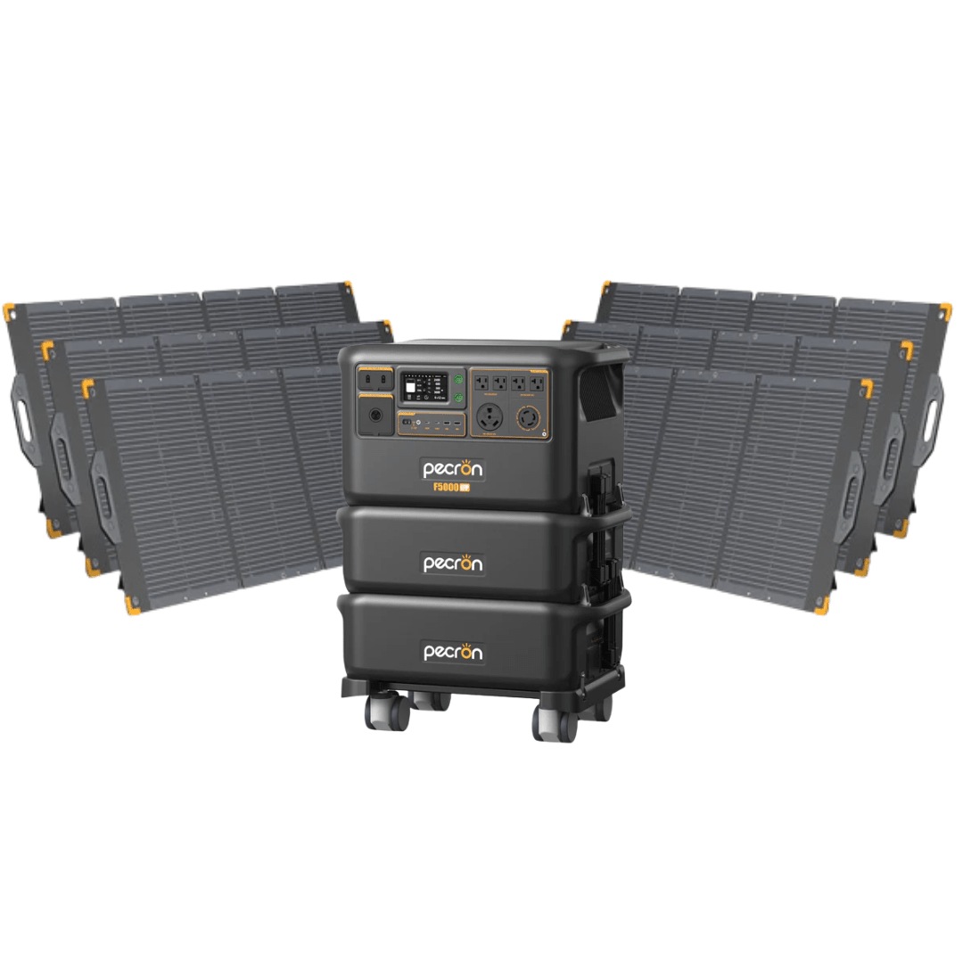 Pecron F5000LFP 7200W 5120Wh 120V/240V Portable Power Station