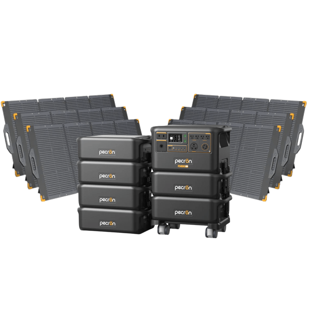 Pecron F5000LFP 7200W 5120Wh 120V/240V Portable Power Station