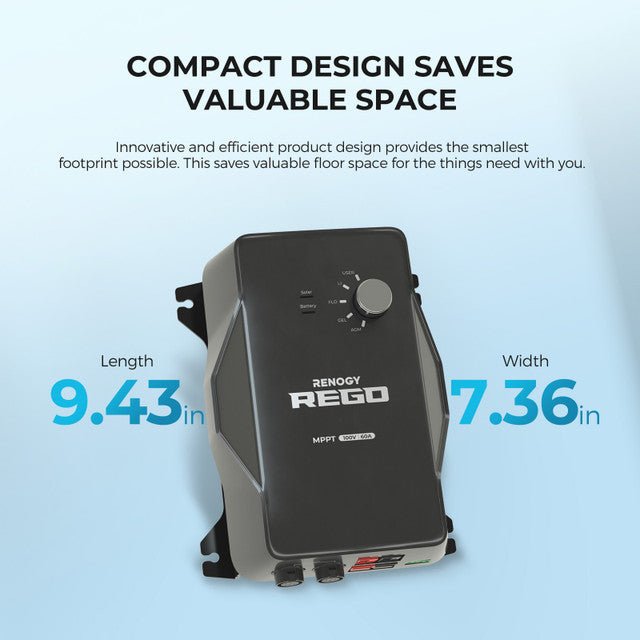 REGO 12V 60A MPPT Solar Charge Controller