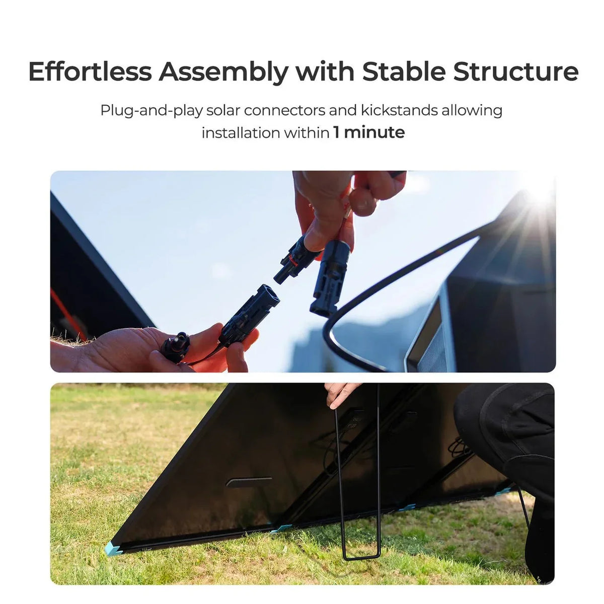 Renogy Solar Suitcase N-Type 300W Lightweight Portable Solar Panel