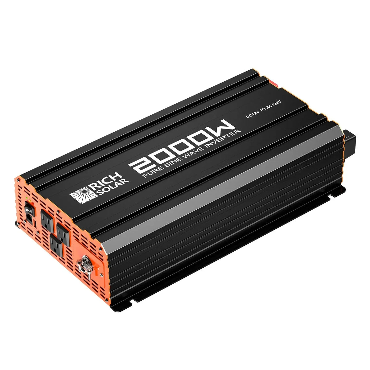 Rich Solar 2000 Watt 12V Industrial Pure Sine Wave Inverter