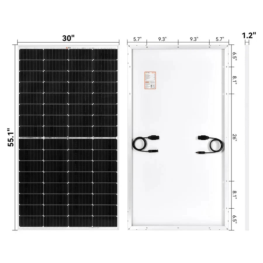 Rich Solar Mega 220 Watt 12V Monocrystalline Solar Panel