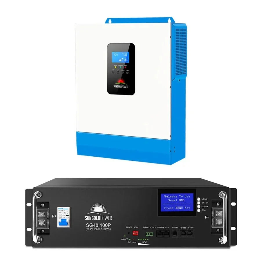 SunGoldPower 5000W 48V Solar Charger Inverter