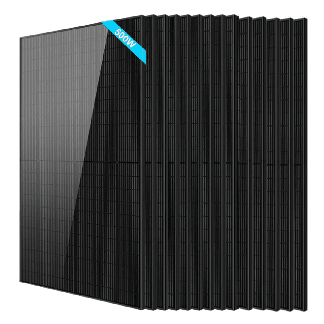 SunGoldPower 500W Monocrystalline Black PERC Solar Panel