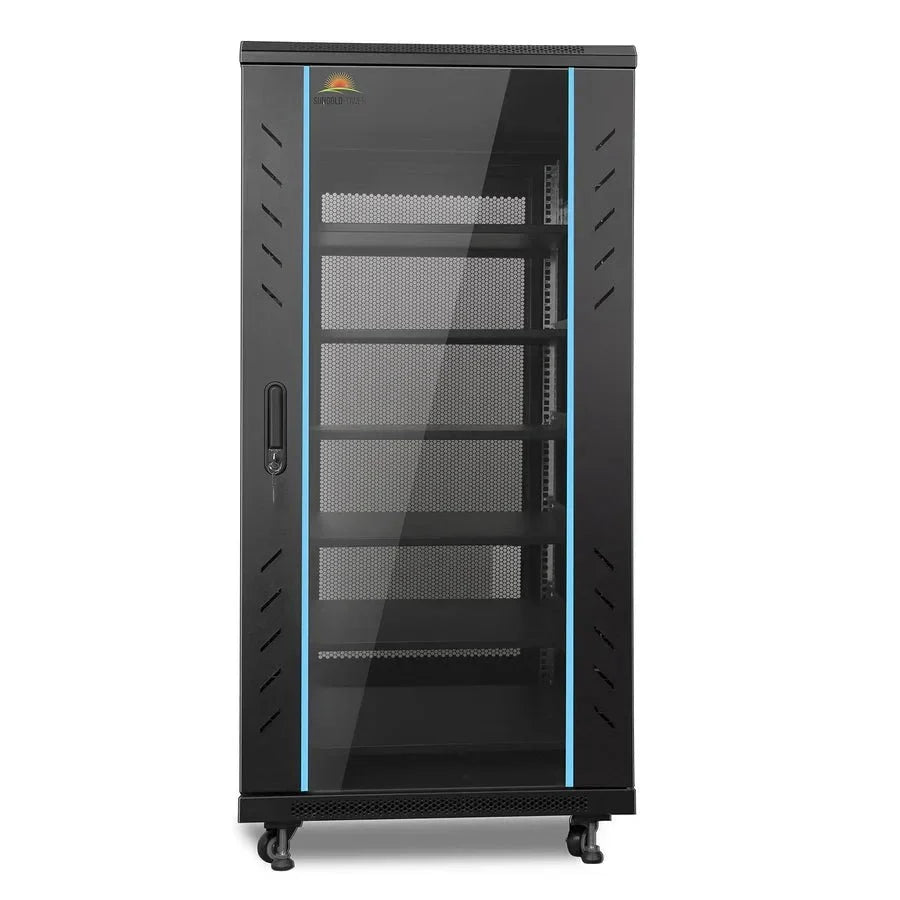 SunGoldPower Enclosed Battery Cabinet 6 Slot with Bus Bar for SG48100P/ SGH48100T